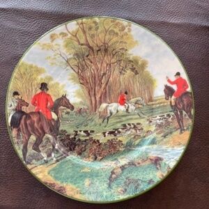 Godinger Decorative Fox Hunt Plate